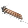 ТЭН для бойлера 2000w на фланце Ø63 с местом под анод м4 Balcik (Турция)