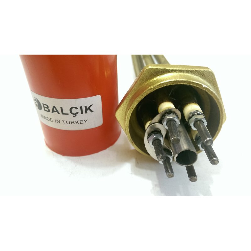 Блок ТЭНов для электрокотлов 6000w L = 290мм с резьбой 1,5 "Balcik Турция
