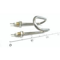 ТЭН нержавейка 2000w Ø11 (штуцер М18)