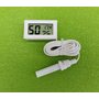 Термометр-градусник з вологомірами-гігрометром цифровий (на батарейках) для інкубаторів - БІЛИЙ Китай