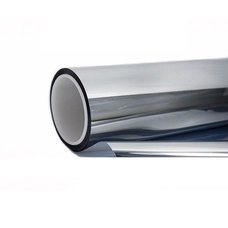 Солнцезащитная зеркальная плёнка PRO R Silver 05 (серебро) ширина 1,5 м. длина 70 см