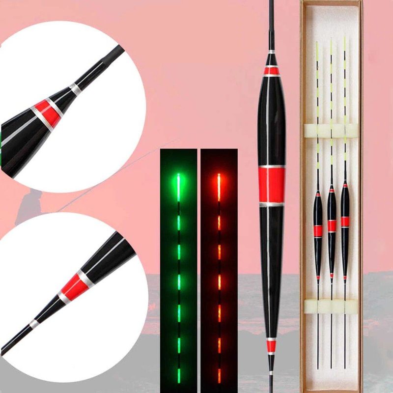 Умный поплавок 6г сенсорный светящийся светодиодный led
